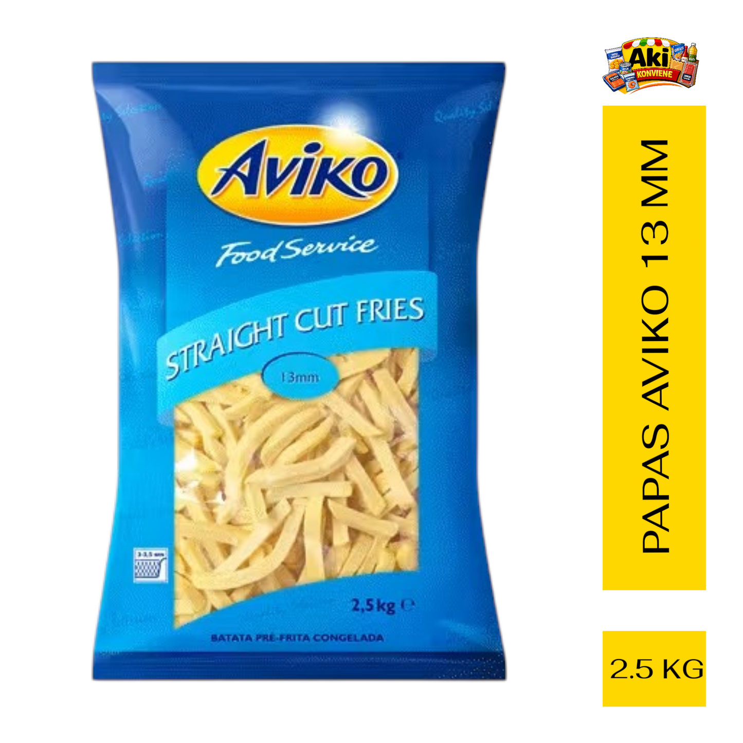 PAPAS AVIKO 13 MM 2.5 KG
