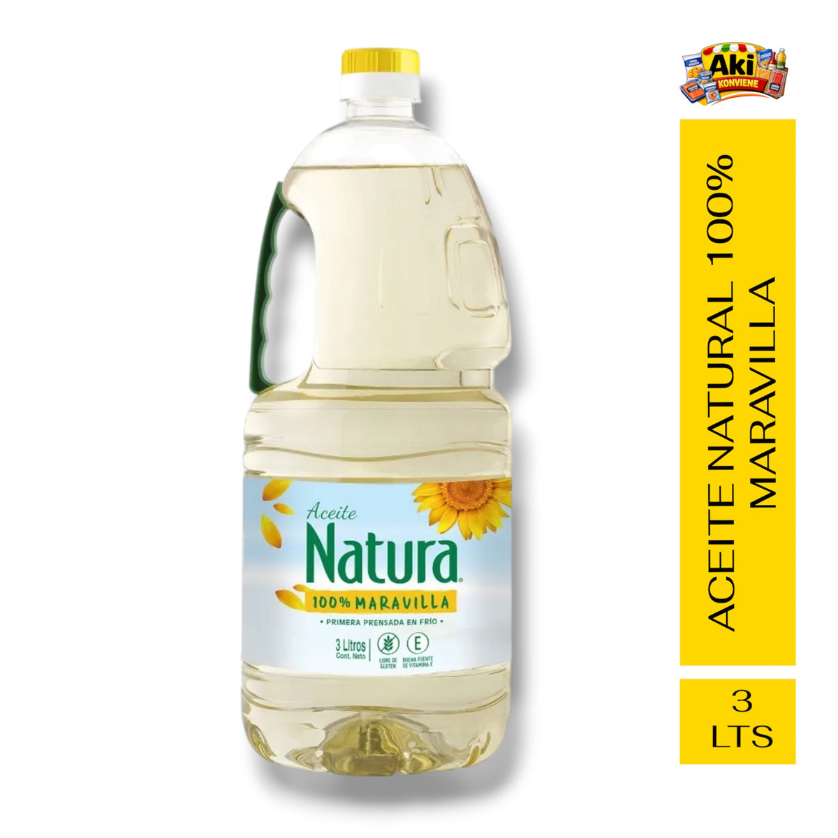 ACEITE NATURA 100% MARAVILLA 3 LITROS