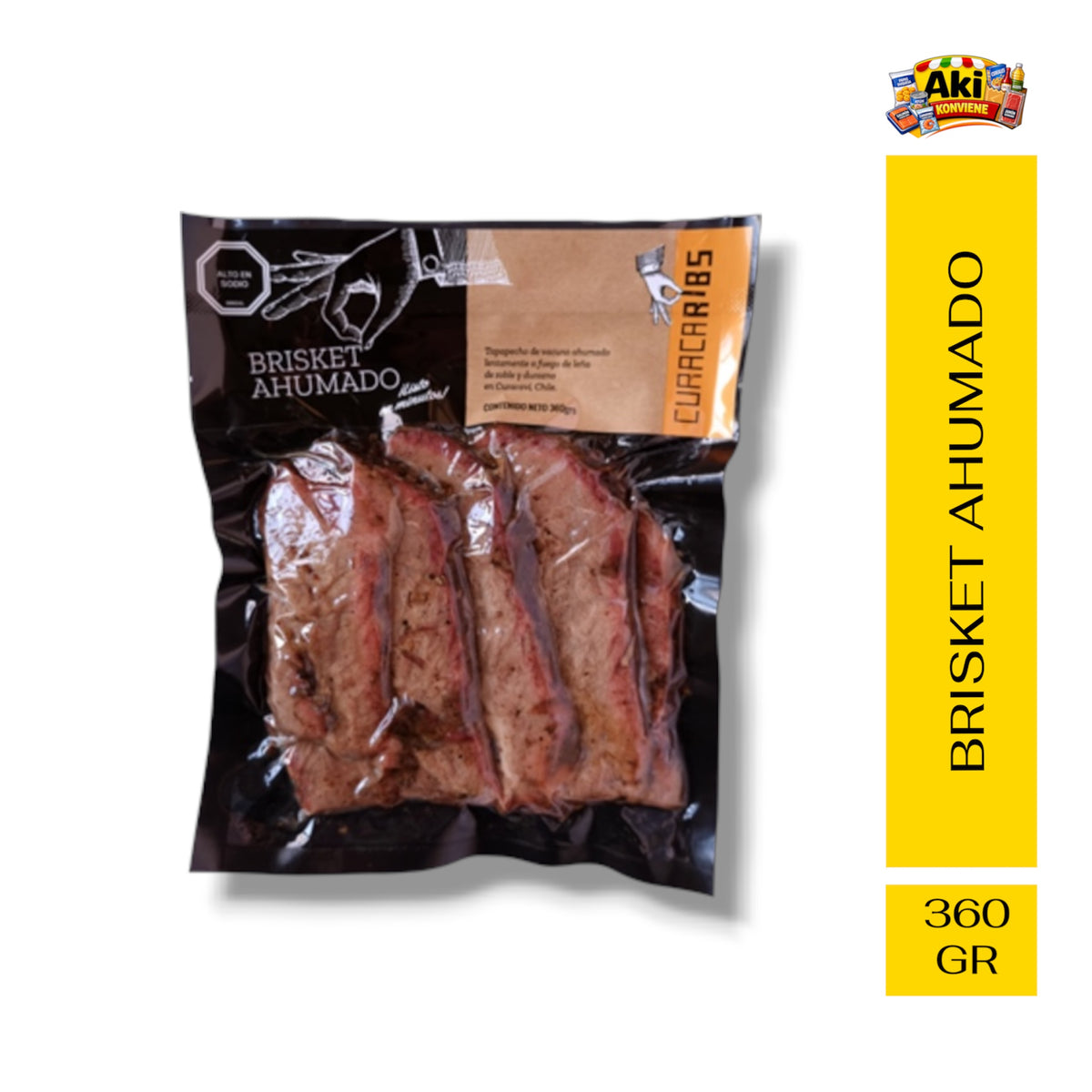 BRISKET AHUMADO 360 GR