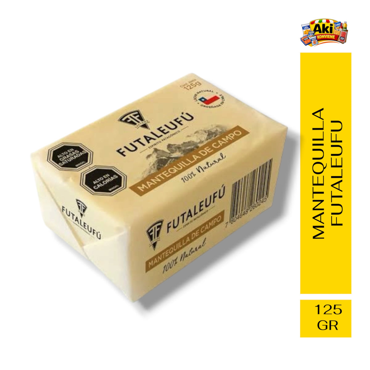 MANTEQUILLA FUTALEUFU 125 GR