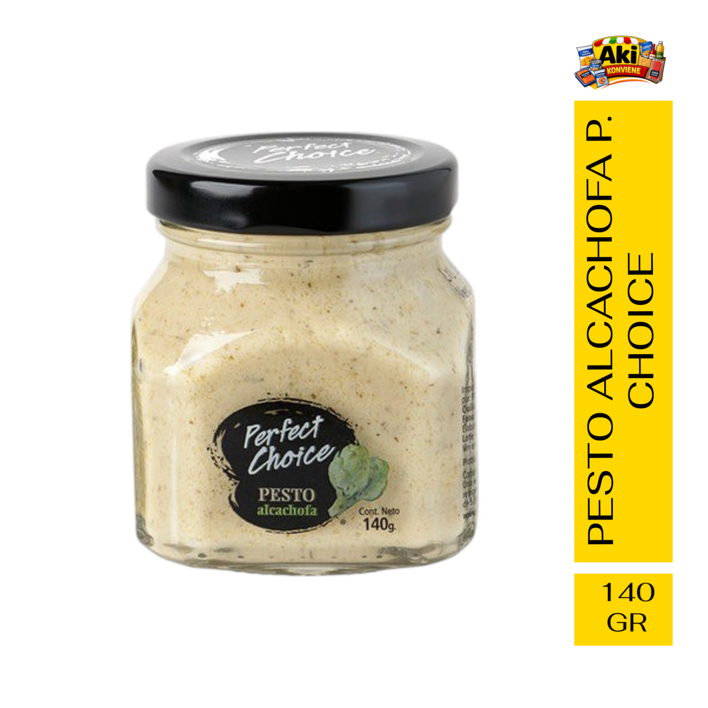 PESTO ALCACHOFA PERFECT CHOICE 140 GR