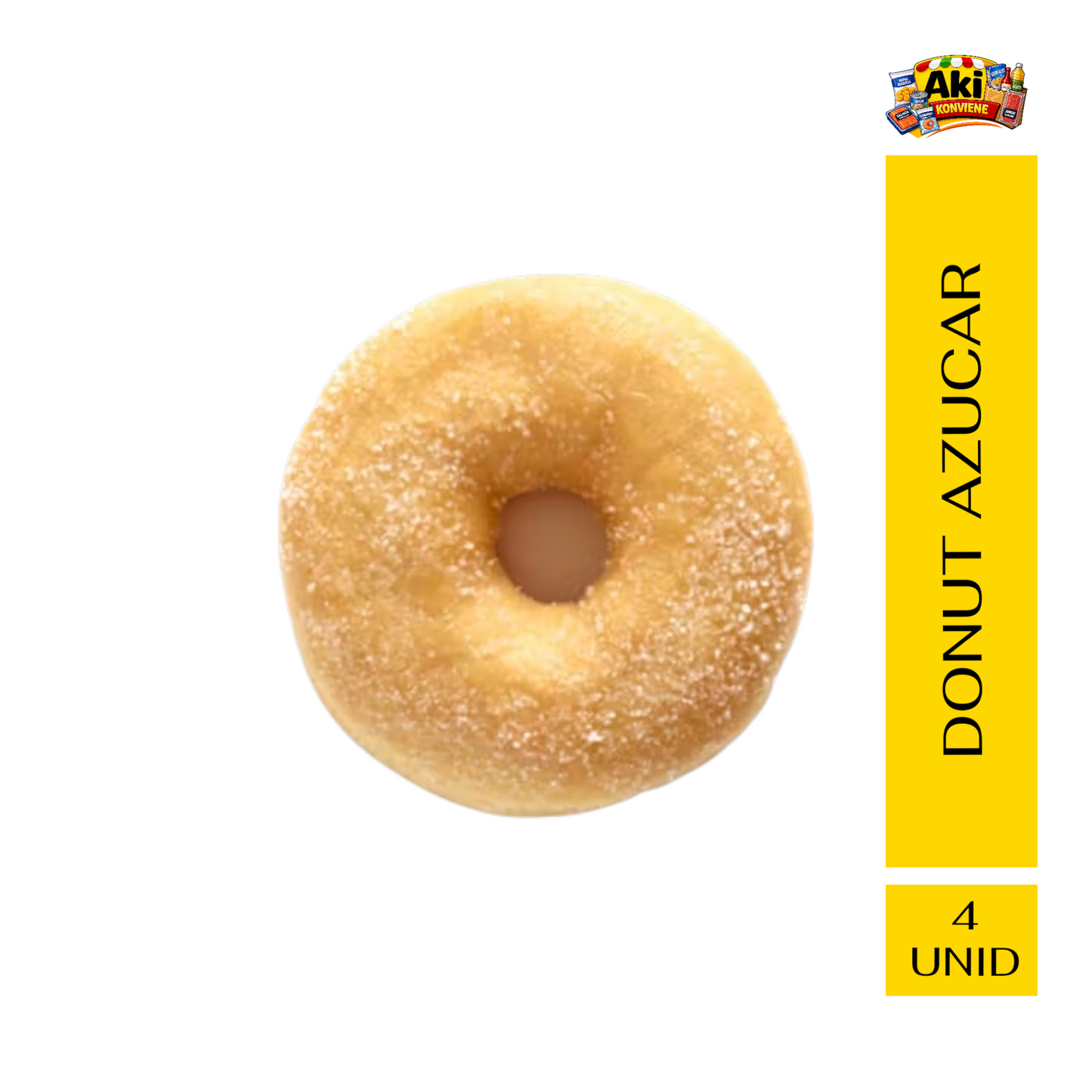 MIX DE MINI DONUT RELLENAS 4 UNIDADES - 23 GR