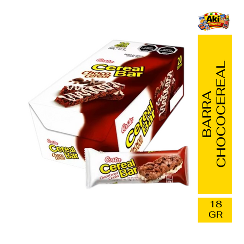 BARRA DE CEREAL 20 UNIDADES
