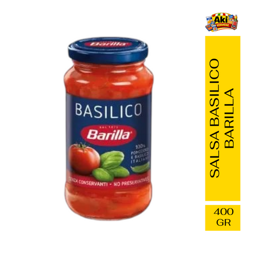 SALSA BASILICO BARILLA 400 GR