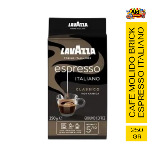 CAFE MOLIDO BRICK ESPRESSO ITALIANO 250 GR