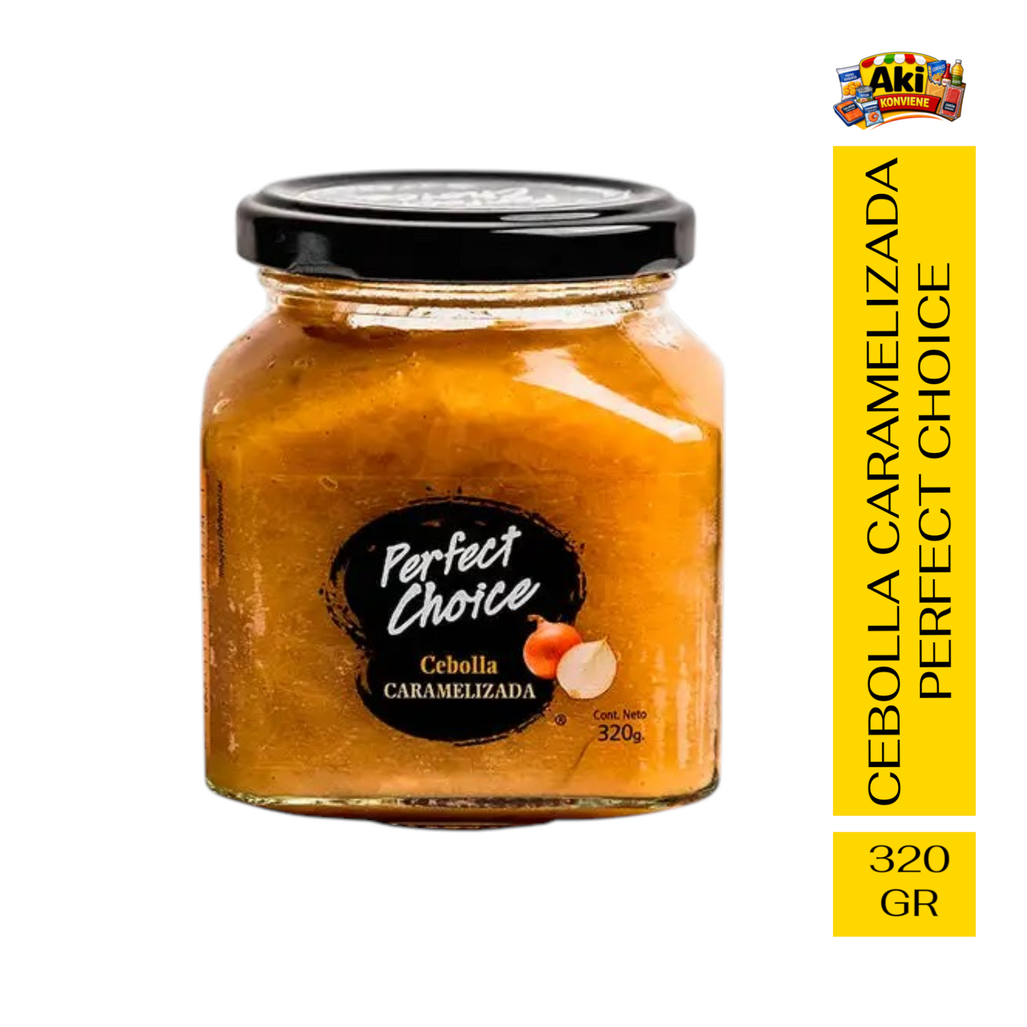 CEBOLLA CARAMELIZADA PERFECT CHOICE 320 GR