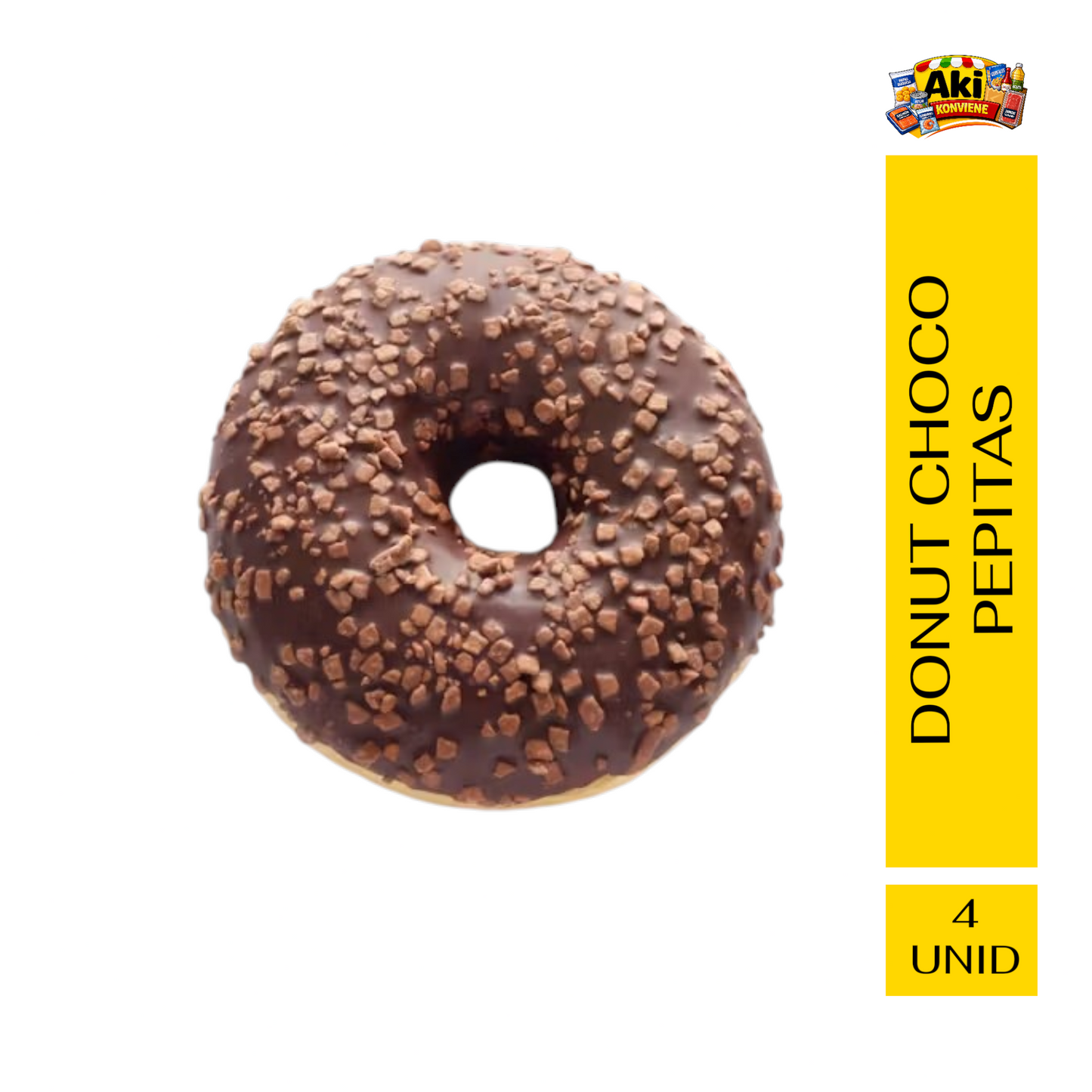 MIX DE MINI DONUT RELLENAS 4 UNIDADES - 23 GR