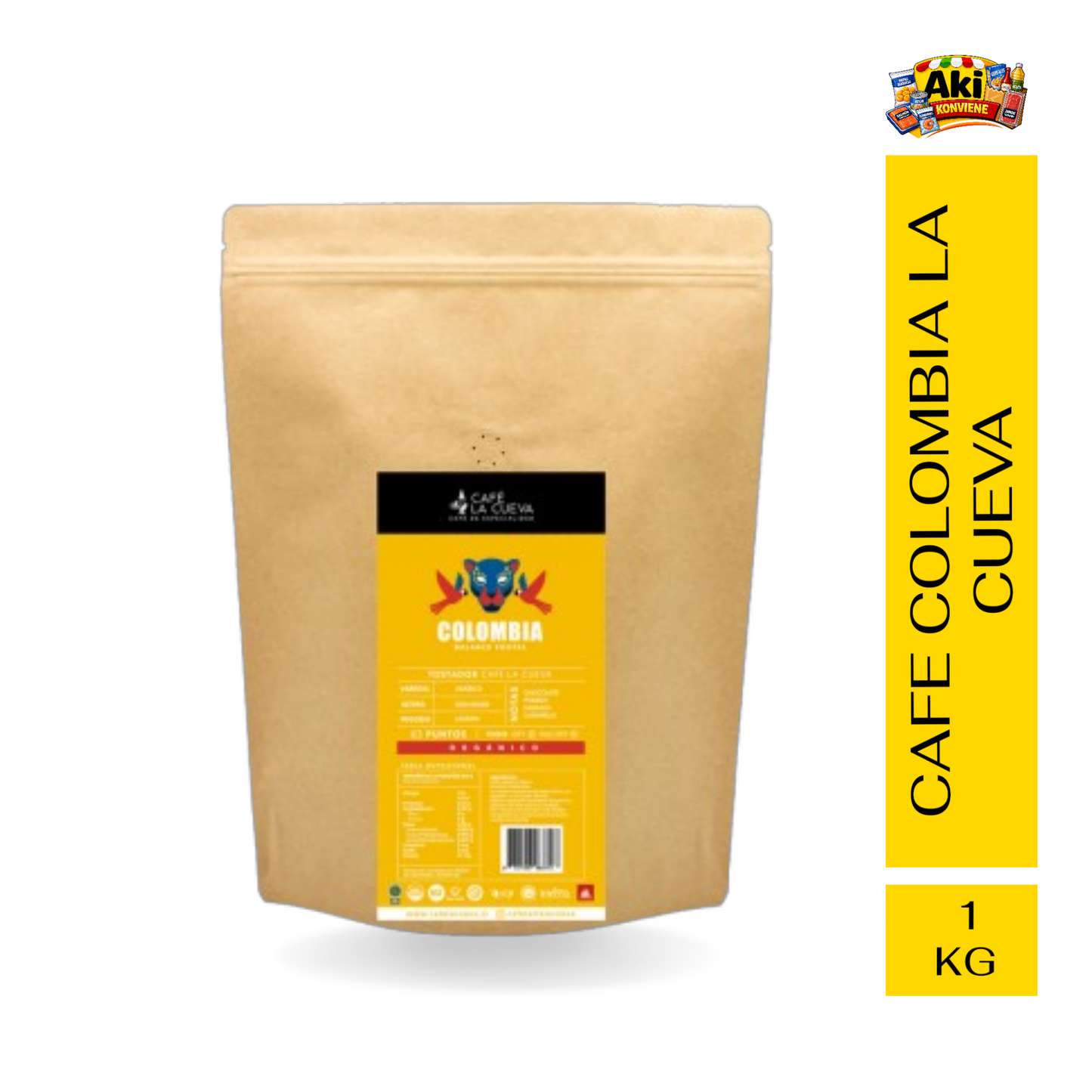 CAFE DE COLOMBIA LA CUEVA 1 KG