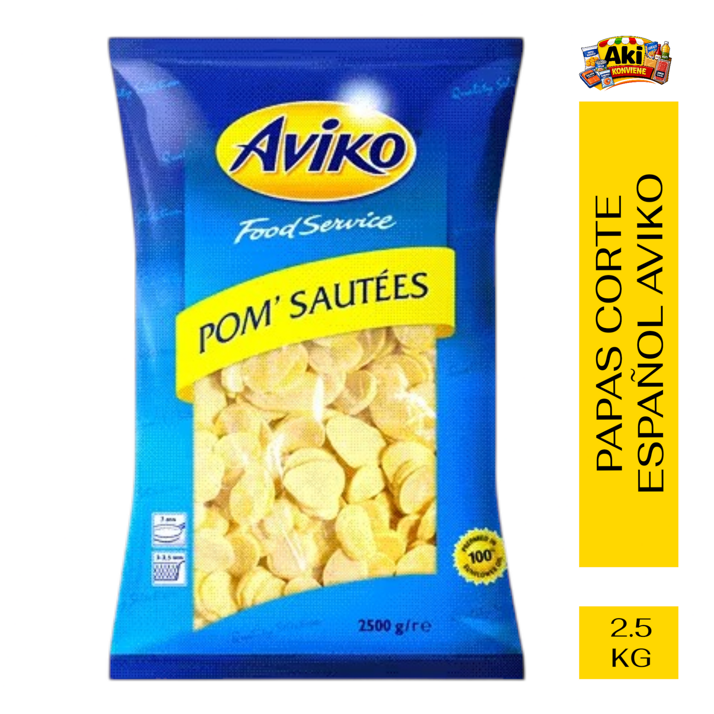 PAPAS CORTE ESPAÑOL AVIKO 2.5 KG
