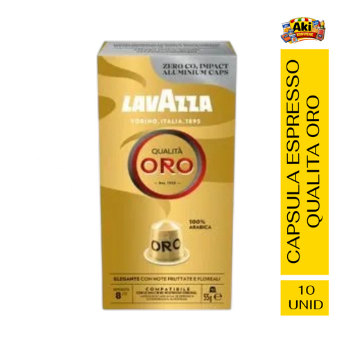 CAPSULA ESPRESSO QUALITA ORO LAVAZZA 10 UNID