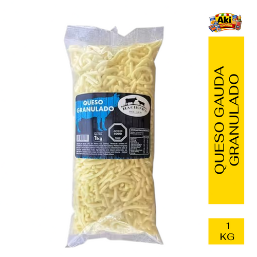QUESO GAUDA GRANULADO 1  KG