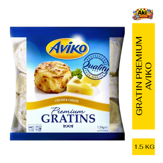 PAPAS GRATIN AVIKO (15 UNIDADES) 1.5 KG