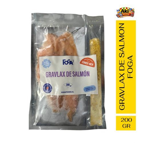 GRAVLAX DE SALMON FOGA 200 GR