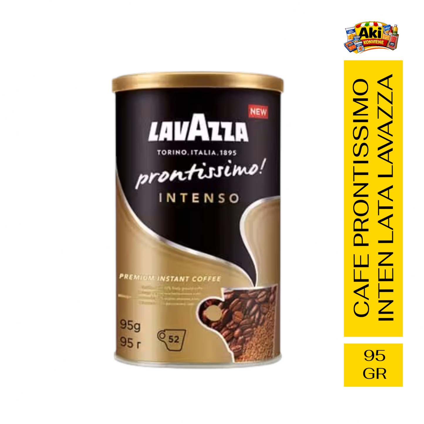 CAFE PRONTISSIMO INTEN LATA LAVAZZA 95 GR