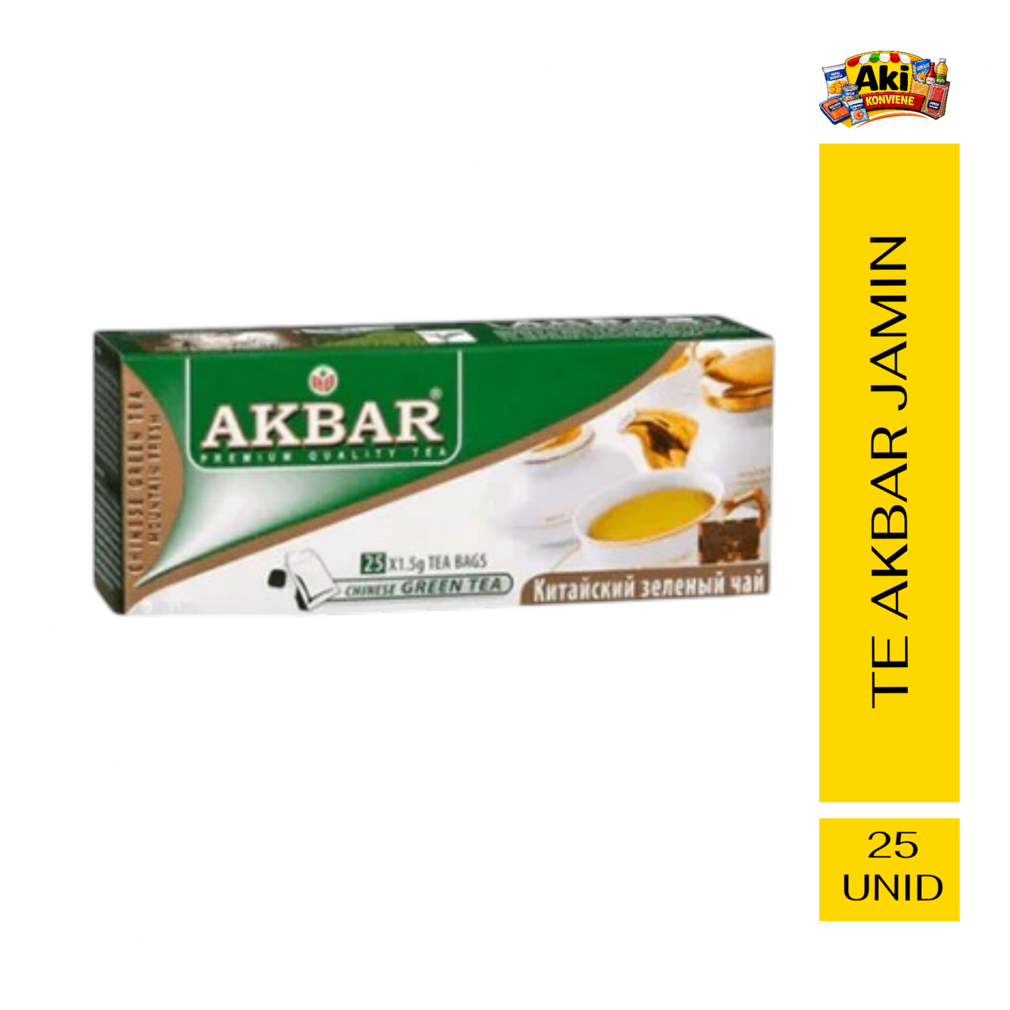 TE AKBAR JAZMIN 25 BOLSITAS