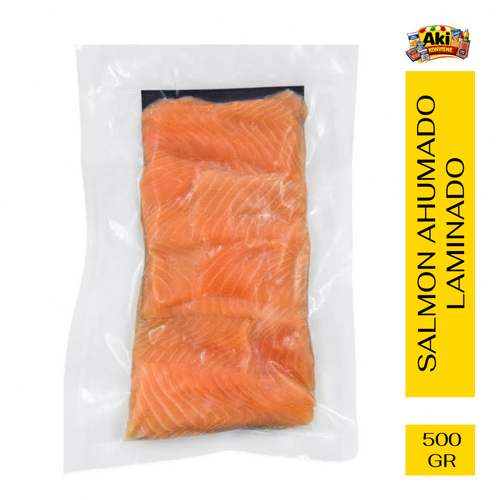 SALMON AHUMADO LAMINADO BILBAO 500 GR