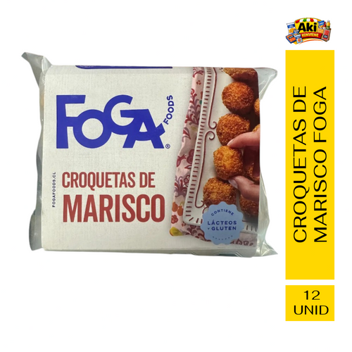 CROQUETAS MARISCO 12 UNID. FOGA