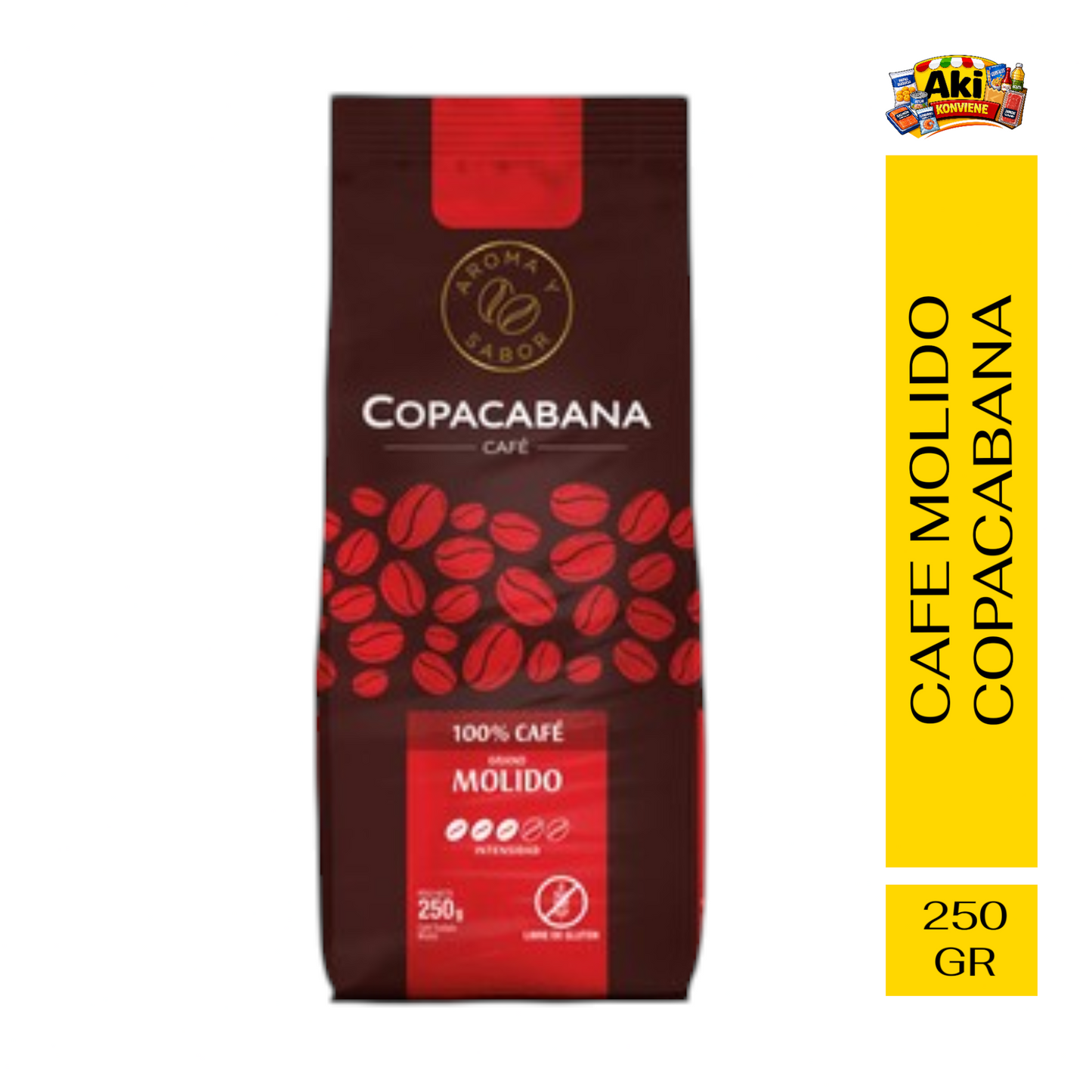 CAFE MOLIDO COPACABANA 250 GR