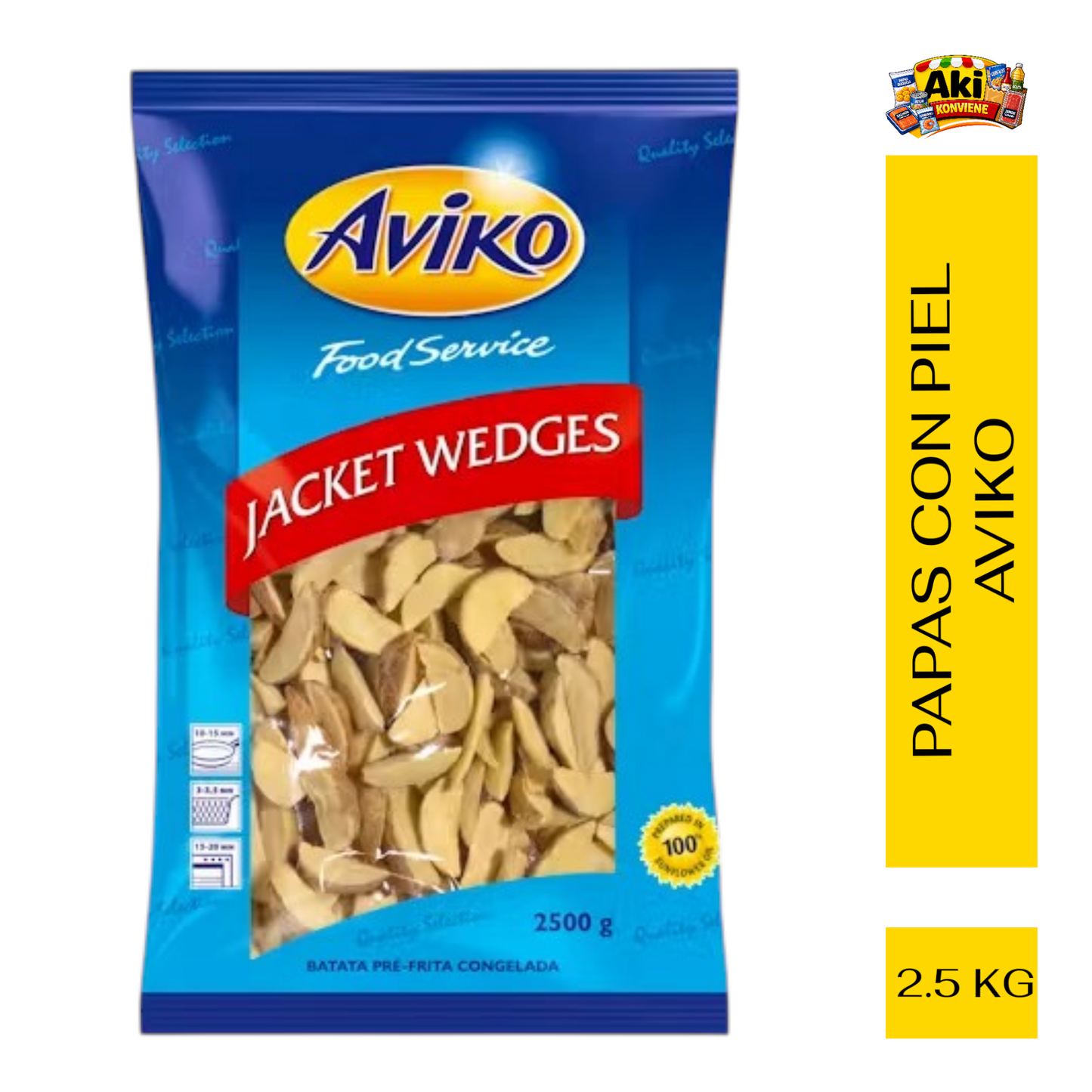 PAPAS CON PIEL AVIKO 2.5 KG
