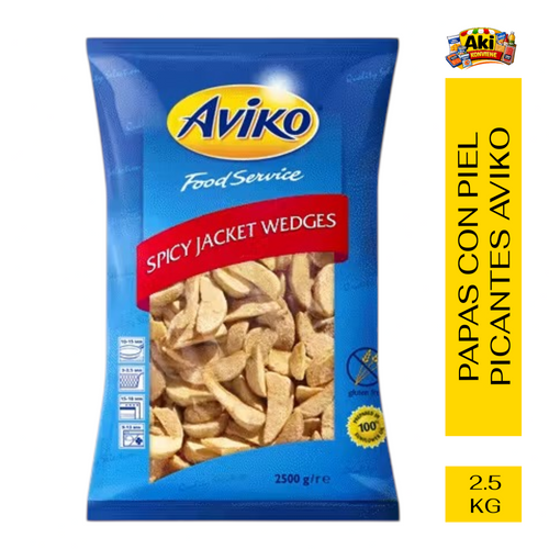 PAPAS CON PIEL PICANTES AVIKO 2.5 KG