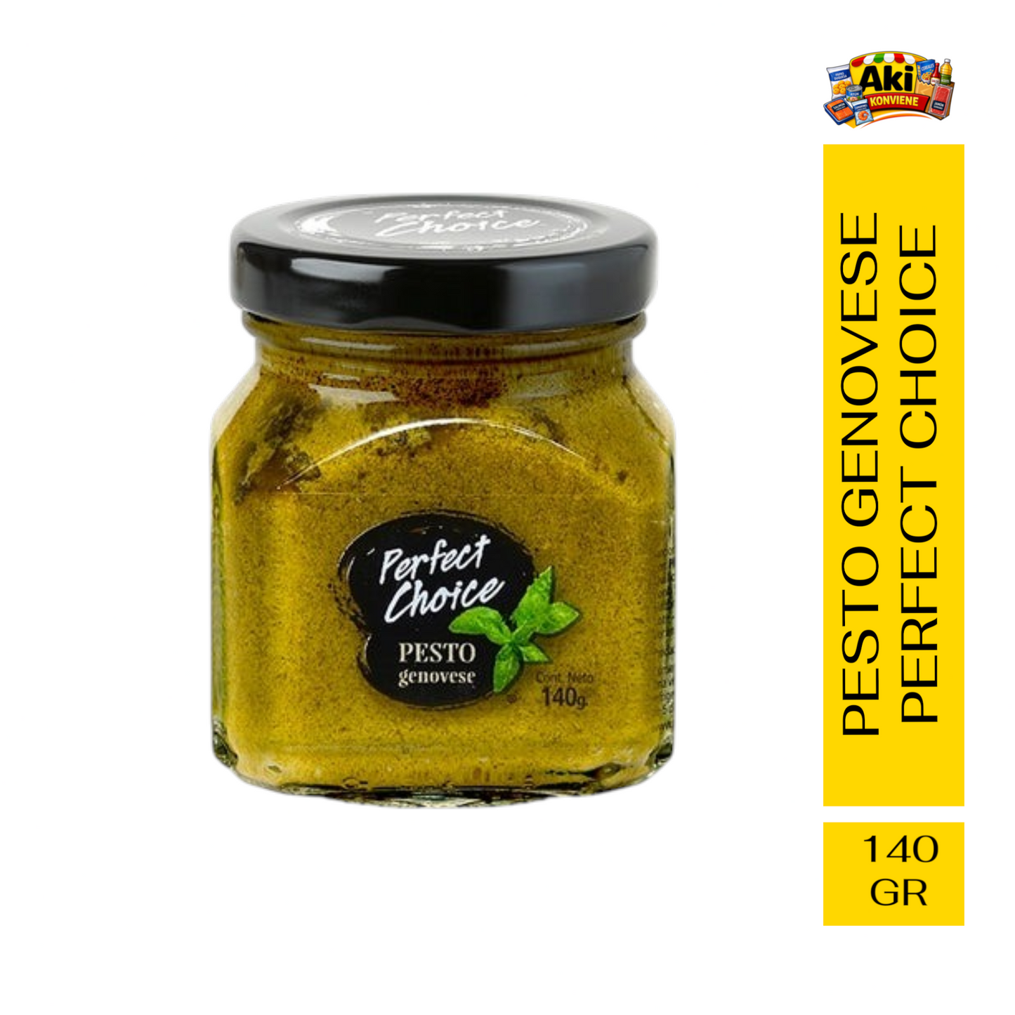 PESTO GENOVESE PERFECT CHOICE 140 GR