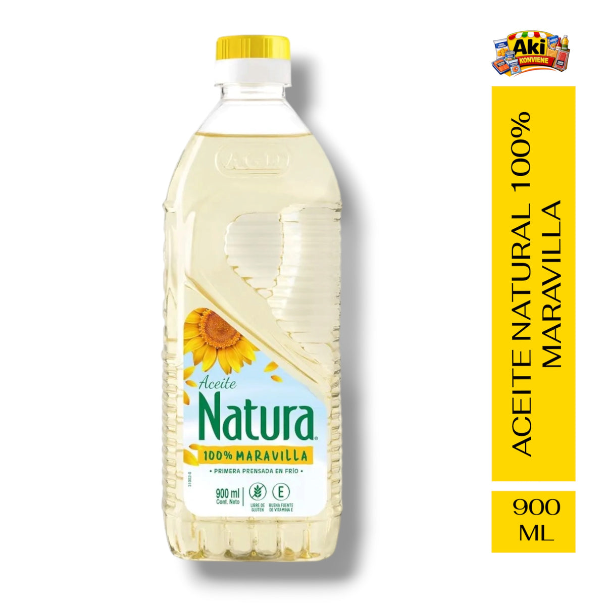 ACEITE NATURA 100% MARAVILLA 900 ML