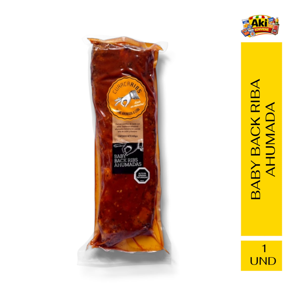 BABY BACK RIBS AHUMADA