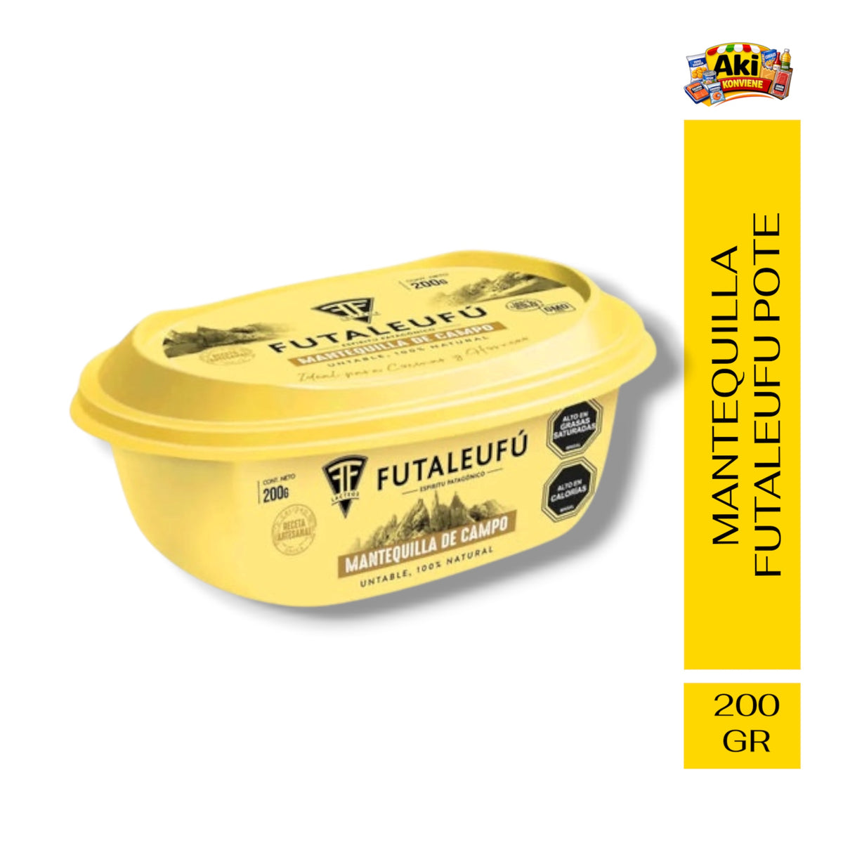 MANTEQUILLA FULALEUFU POTE 200 GR