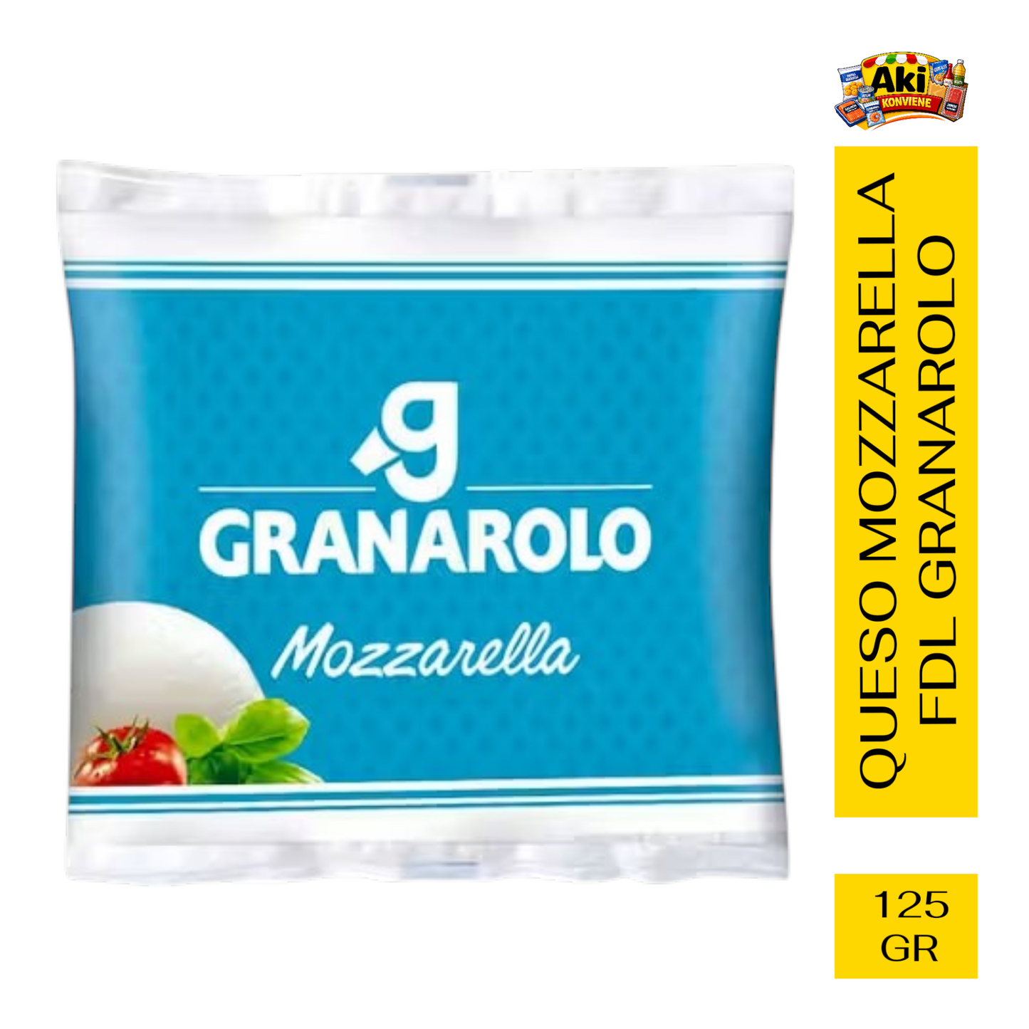 QUESO MOZZARELLA FDL GRANAROLO 125 GR