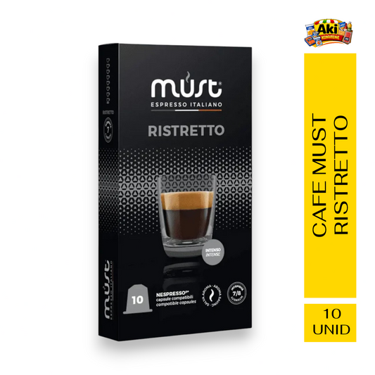 CAFE MUST RISTRETTO 10 UNID.