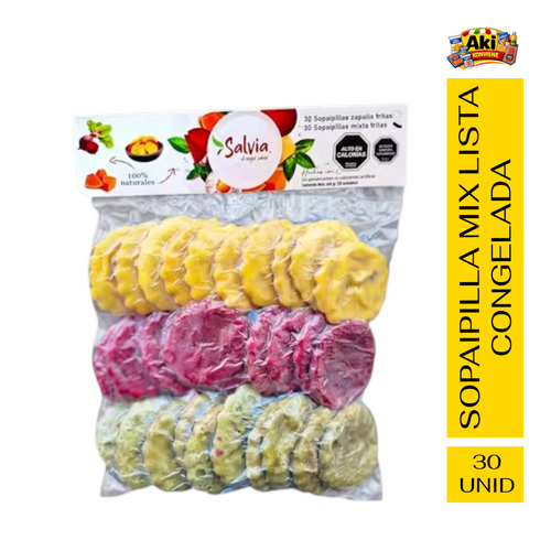 SOPAIPILLA MIX LISTA CONGELADA 30 UNID.