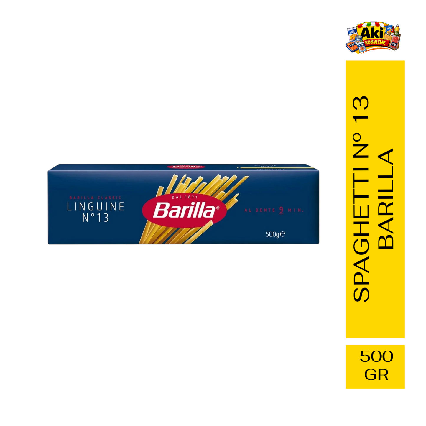 SPAGHETTI Nº 13 BARILLA 500 GR