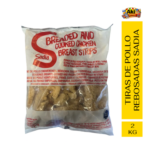 TIRAS PECHUGAS POLLO REBOZADOS SADIA 2 KG
