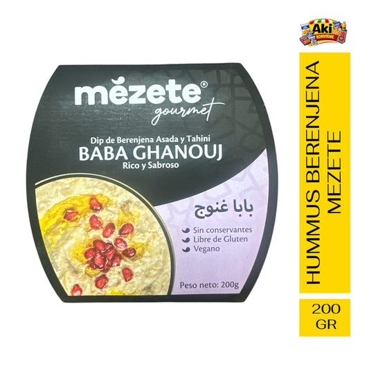 HUMMUS BERENJENA MEZETE 200 GR