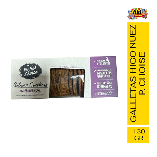 ARTISAN CRACKERS HIGO & NUEZ 130 GR