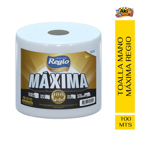 TOALLA MAXIMA REGIO 100 MTS (PREPICADA)