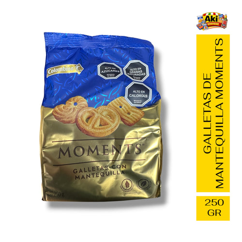 GALLETAS DE MANTEQUILLA MOMENTS 250 GR